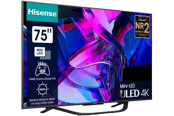 Telewizor Hisense 75U7KQ 75" 4K Ultra HD
