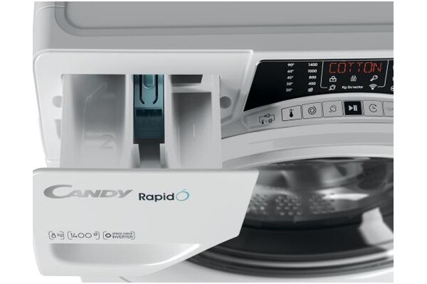 Pralka Candy RO1486DWMT1S RapidO 8.0kg 1400obr./min