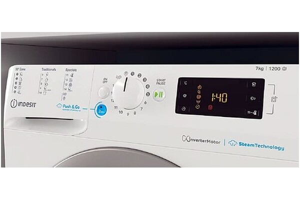 Pralka INDESIT BWSE71295XWSVEUP 7kg 1200obr./min