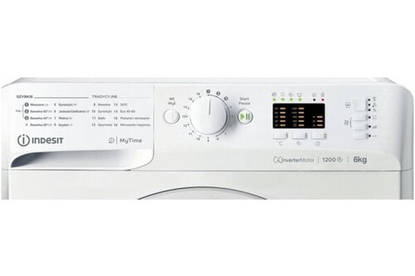 Pralka INDESIT MTWSA61294WPL 6.0kg 1200obr./min