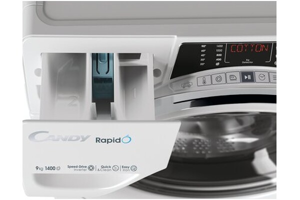 Pralka Candy RO1496DWMCT1S RapidO 9kg 1400obr./min