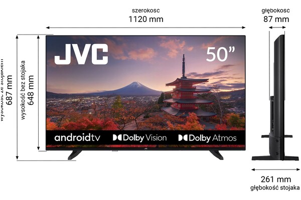 Telewizor JVC LT50VA3300 50" 4K Ultra HD