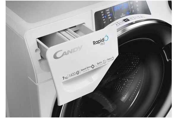Pralka Candy RP4476BWMBC1S RapidO 7kg 1400obr./min