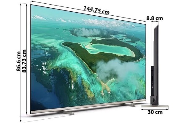 Telewizor Philips 65PUS7657/12 65" 4K Ultra HD