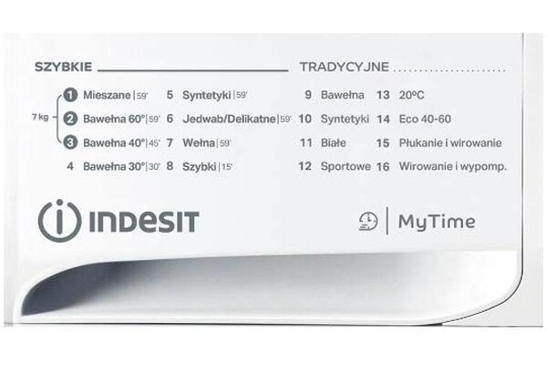 Pralka INDESIT MTWA71252WPL 7.0kg 1200obr./min