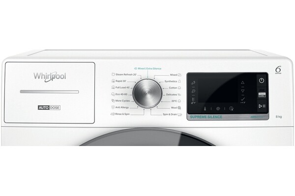 Pralka Whirlpool W7XW845WBEE Supreme Silence 8kg 1400obr./min