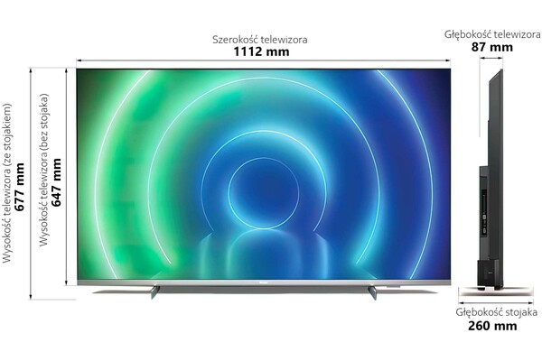 Telewizor Philips 50PUS7556/12 50" 4K Ultra HD