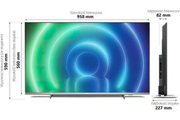 Telewizor Philips 43PUS7556/12 43" 4K Ultra HD