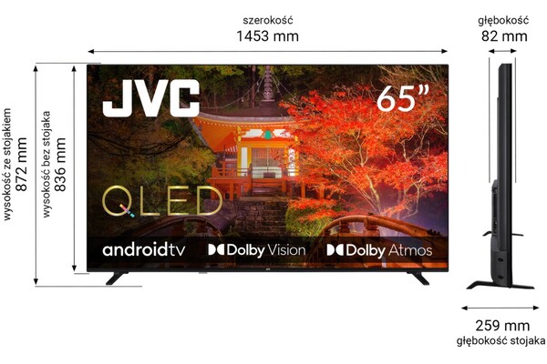 Telewizor JVC LT65VAQ330P 65" 4K Ultra HD