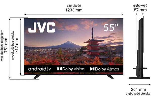 Telewizor JVC LT55VA3300 55" 4K Ultra HD