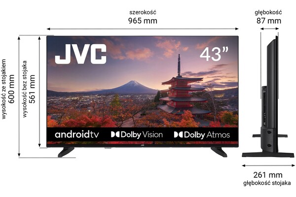 Telewizor JVC LT43VA3300 43" 4K Ultra HD