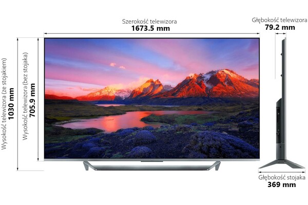 Telewizor Xiaomi Mi TV Q1 75" 4K Ultra HD