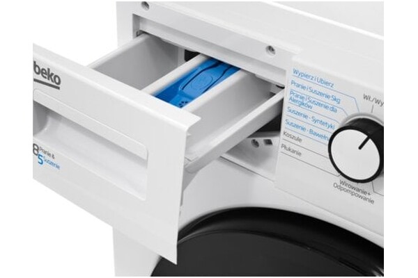 Pralko-suszarka Beko HTV8712XW SteamCure 8kg 1400obr./min