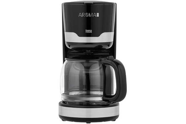Ekspres Teesa Aroma 100 Przelewowy czarno-srebrny