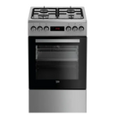 Kuchnia Beko FSE52330DXDS płyta gazowa, piekarnik elektryczny