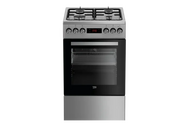 Kuchnia Beko FSE52330DXDS płyta gazowa, piekarnik elektryczny