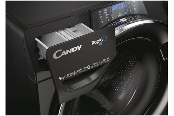 Pralka Candy RP496BWMBCB1S RapidO 9.0kg 1400obr./min