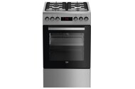 Kuchnia Beko FSE52320DXD płyta gazowa, piekarnik elektryczny