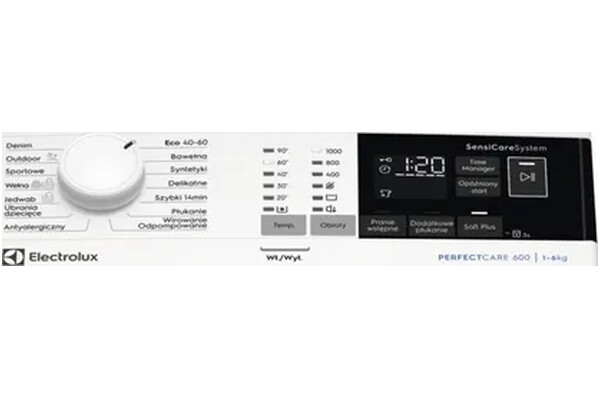 Pralka Electrolux EW6TN4062P 6.0kg 1000obr./min