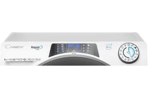 Pralka Candy RP486BWMR1S RapidO 8.0kg 1400obr./min