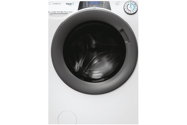 Pralka Candy RP486BWMR1S RapidO 8kg 1400obr./min