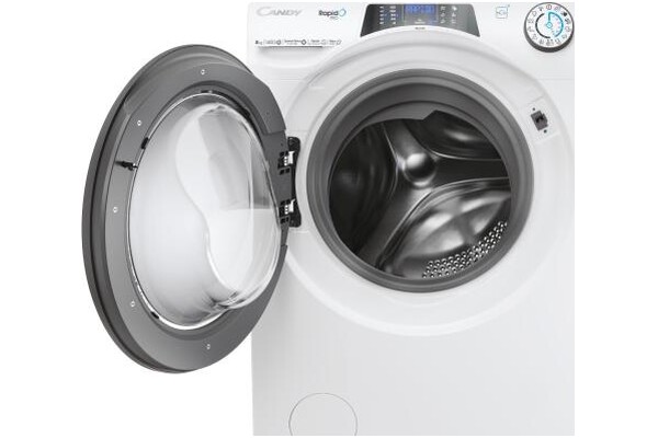 Pralka Candy RP486BWMR1S RapidO 8kg 1400obr./min