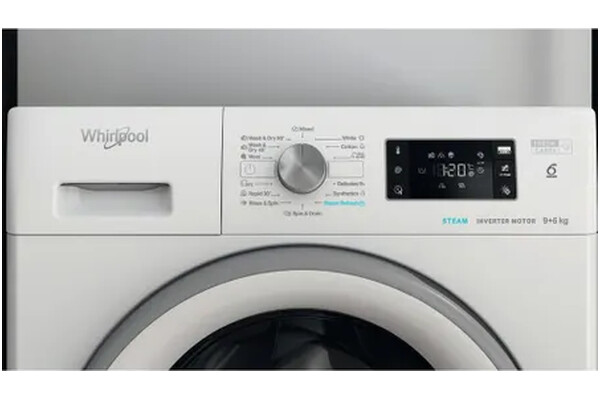 Pralko-suszarka Whirlpool FFWDB964369SVEE 9kg 1400obr./min