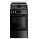 Kuchnia Beko FSE52321DBD płyta gazowa, piekarnik elektryczny