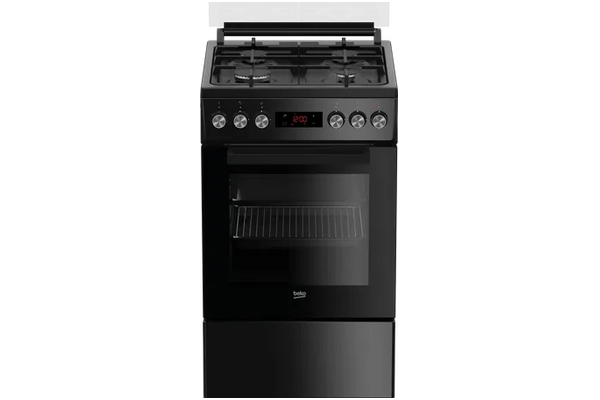 Kuchnia Beko FSE52321DBD płyta gazowa, piekarnik elektryczny