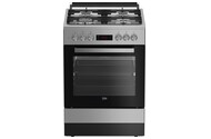 Kuchnia Beko FSMT61337DXDT płyta gazowa, piekarnik elektryczny