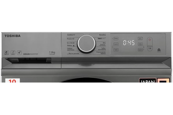 Pralka TOSHIBA TWBL80A2PLSS 7.0kg 1200obr./min