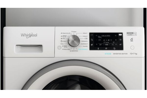 Pralko-suszarka Whirlpool FFWDD1076258SVEE 10kg 1600obr./min
