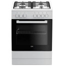 Kuchnia Beko FSE62120DW płyta gazowa, piekarnik elektryczny