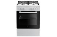 Kuchnia Beko FSE62120DW płyta gazowa, piekarnik elektryczny