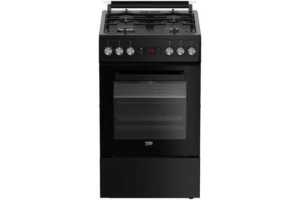 Kuchnia Beko FSM52330DBDS płyta gazowa, piekarnik elektryczny