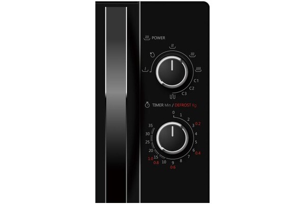 Kuchenka mikrofalowa TOSHIBA MWPMG20PBK 20.0l 700W