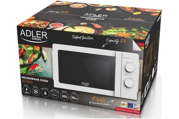 Kuchenka mikrofalowa Adler AD6205 20l 700W