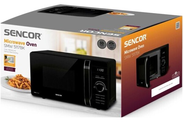 Kuchenka mikrofalowa SENCOR SMW5117BK 17l 800W