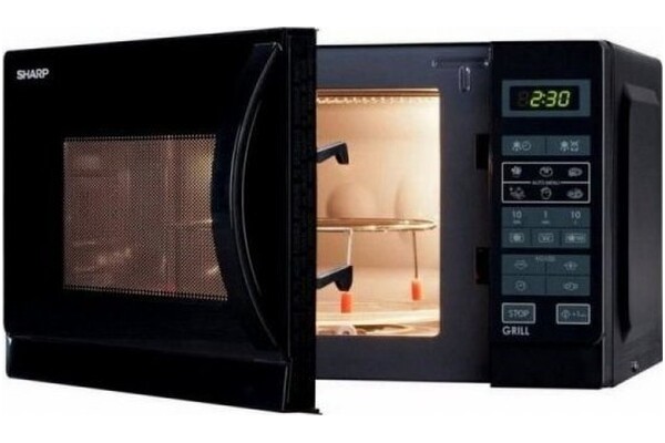 Kuchenka mikrofalowa Sharp R742BKW 25l 900W