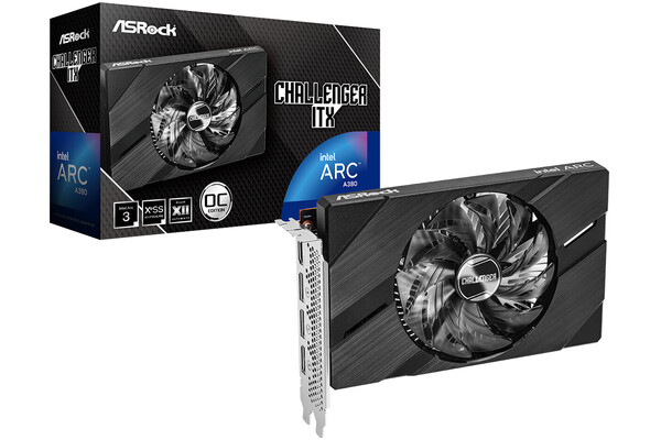 Karta graficzna ASrock A380 Challenger OC ITX 6GB GDDR6