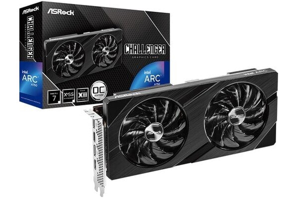 Karta graficzna ASrock A750 Challenger D OC 8GB GDDR6