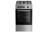 Kuchnia Beko FSG52020FX płyta gazowa, piekarnik gazowy
