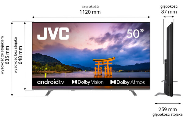 Telewizor JVC LT50VA7300 50" 4K Ultra HD