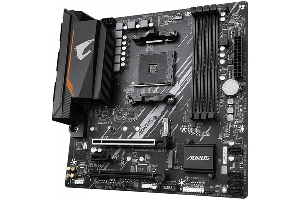 Płyta główna GIGABYTE B550M Aorus Elite Socket AM4 AMD B550 DDR4 microATX