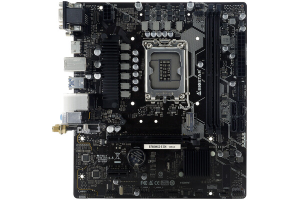 Płyta główna BIOSTAR B760MX2E Pro D4 Socket 1700 Intel B760 DDR4 microATX