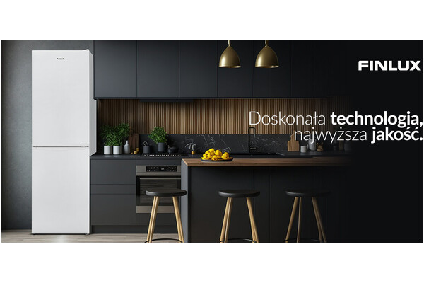 Lodówka Finlux FRFB383XFEI1W