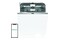 Zmywarka do zabudowy Hisense HV693B60UVAD