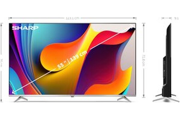 Telewizor Sharp 55FP5EA 55" 4K Ultra HD