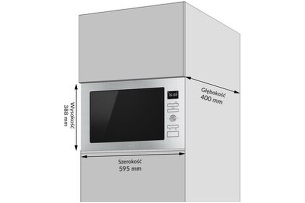 Kuchenka mikrofalowa Smeg FMI425X