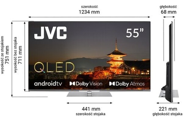 Telewizor JVC LT55VAQ830P 55" 4K Ultra HD